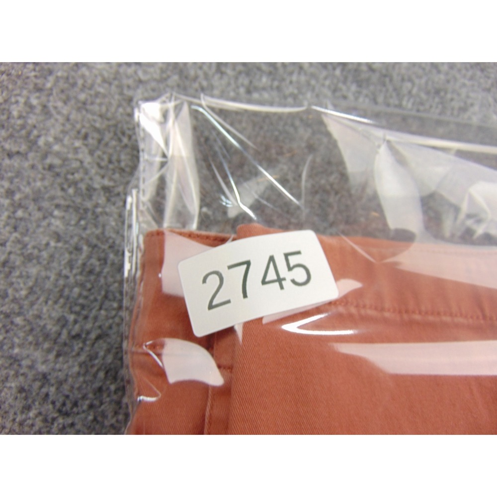 Lucky Brand 410 Athletic Chino Mens 34x30 Orange Casual Preppy Coastal - Picture 11 of 11